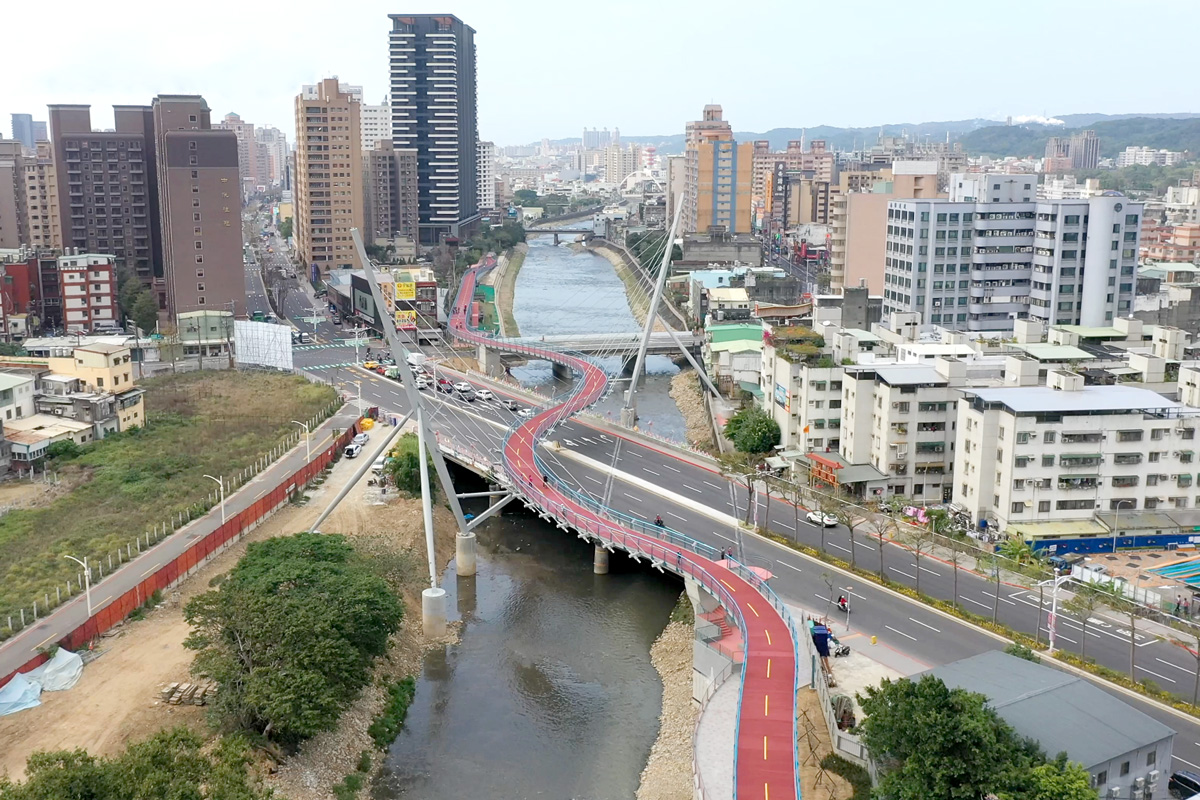 桃園市南崁溪經國二號橋上游至大檜溪橋下游護岸整建暨水域營造(含休憩廊道串連)