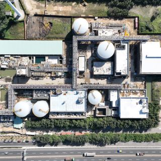 大潭電廠增建燃氣複循環機組發電計畫-8及9號機複循環發電機組設備及其廠房與相關設施設備採購帶安裝案-BOP土建工程