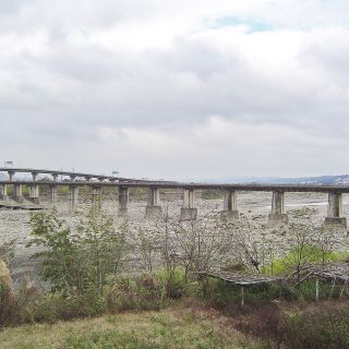 基隆港聯外鐵路改善計畫內灣線竹東大橋改善加固工程