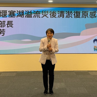 馬太鞍溪救災感恩茶會 內政部表揚「機具超人」