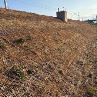 參加114年度臺東縣公共工程鋪設稻草蓆績優評鑑